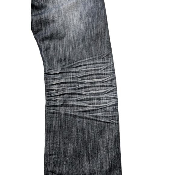 Vintage Y2K Southpole Slim Fit Jeans Sz 30 Distressed Wash Contrast Stitching - Picture 7 of 16